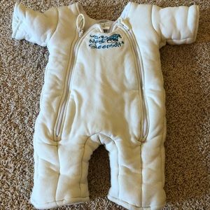 Merlin Sleep Suit 3-6 Months - cream